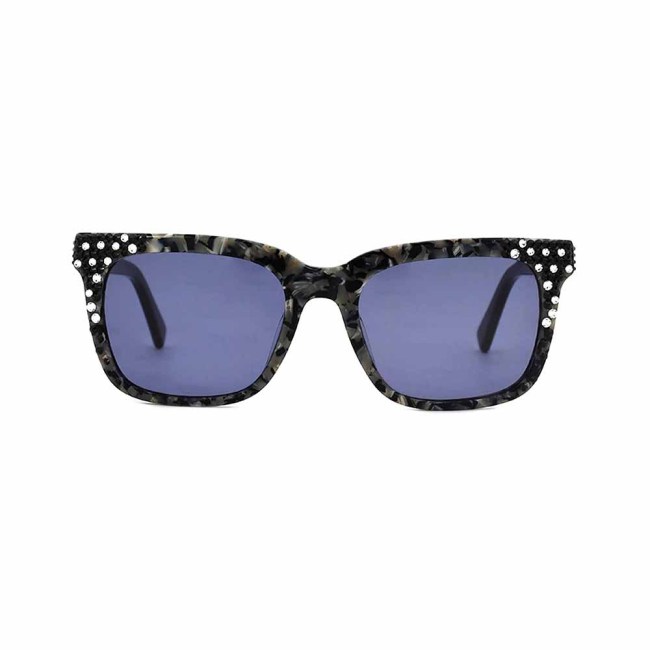 Classic acetate hand drilled sunglasses and glasses