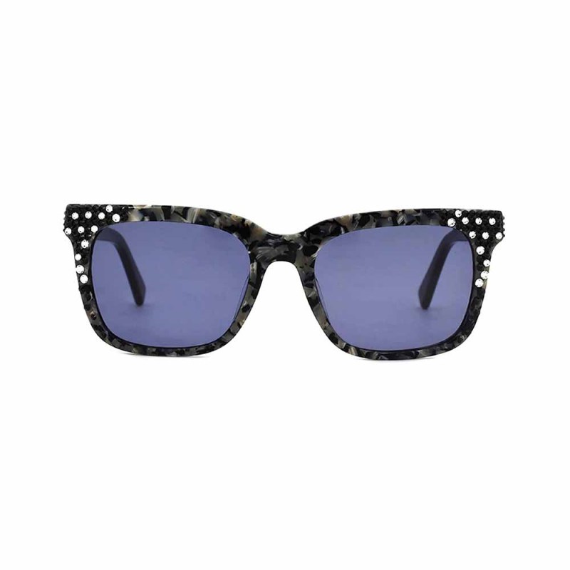 Classic acetate hand drilled sunglasses and glasses