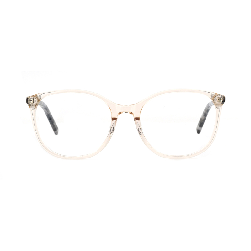 Classic Acetate Frames Rectangular Optical Eyeglasses Prescription Clear Lens Eyewear