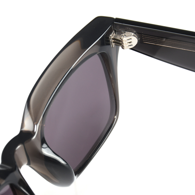 Lunettes de soleil faites à la main en acétate épaissi