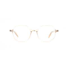 Trendige Damen-Acetat-Rahmen, optische ovale Brillen, klare Linsenbrillen