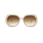 Fashionable sunglasses round glasses