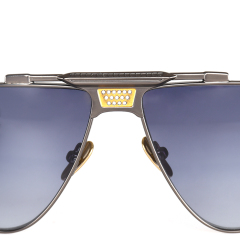 Lunettes de soleil en métal à monture en métal de haute qualité