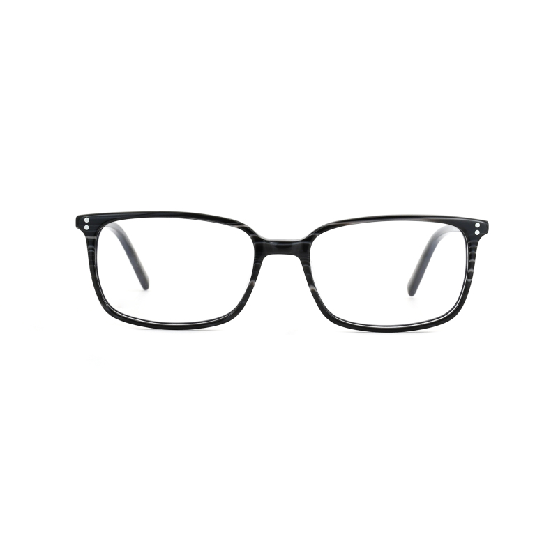 Fashion Unisex Acetate Frames Optical Rectangle Eyeglasses Clear Lens Eyewear BF20AW0706AC