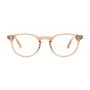 Vintage unisexe acétate montures optiques ovales lunettes verres clairs lunettes