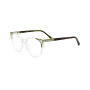 Fashion acetate frame glasses with rhinestones optical glasses