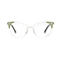 Fashion acetate frame glasses with rhinestones optical glasses