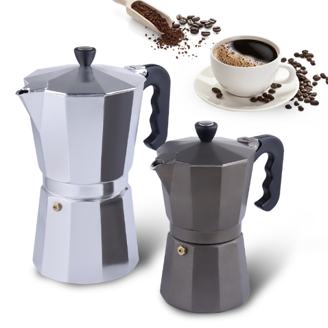 6 Cup Aluminum Turkish Moka Coffee Maker Coffee Makers