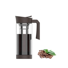 hot sale borosilicate glass cold brew bean to cup iced coffee maker