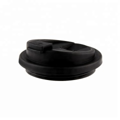 New Products BPA Free Plastic Reusable Coffee Cup With Lid And Cork Coating