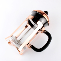 350ml Rose-Gold Plating Good Coffee For French Press