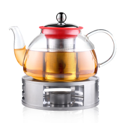 Tea Warmer Stainless Steel Tea Pot Warmer Durable Tea Light Wax Warmer With Candle Jar Tea Warmer Set