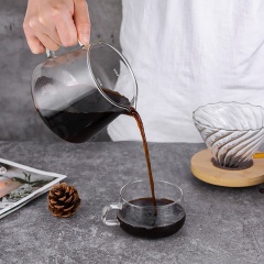 portable all-in-one pour over coffee maker functional glass drip coffee maker