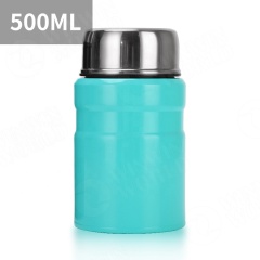500ml Insulated Lunch Jar Thermal Vacuum Insulated Steel Lunch Box 304 Stainless Steel Lunch Box