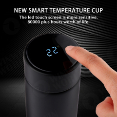 450ml New Style Smart Stainless Steel Smart Water Bottle LED Temperature Display Thermo Flask Bottle
