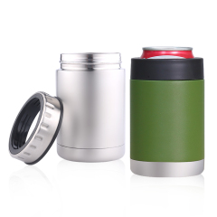 Multiple Function Beer Drinks Can Double Wall Insulated Stainless Steel Can Cooler