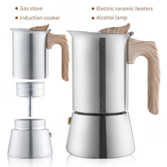 Wholesale Stainless Steel Portable Espresso Coffee Maker