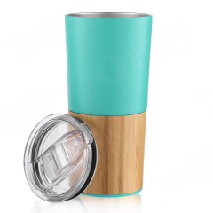 Warm Coffee Mug Stainless Steel Luxury Camping Mug Gift Set With Lid and Sleeve
