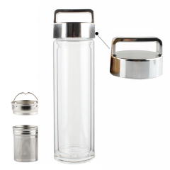 Tea infuser stainless steel 304 tea strainer for tea bottles