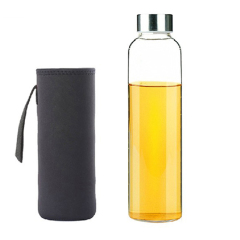 550ml 750ml 1000ml Water Bottle  Glass BPA Free Drinking Glass Water Bottle