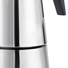 wholesale 4 cups stainless steel cafetera espresso coffee maker