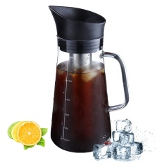 Amazon BPA Free Cold Brew Coffee Maker Glass Water Jug Borosilicate