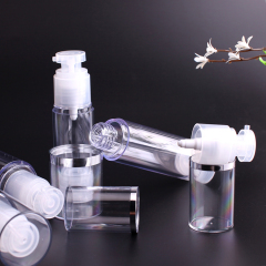 30 мл 50 мл 80 мл 100 мл 120 мл AS прозрачная безвоздушная помпа со сменной крышкой