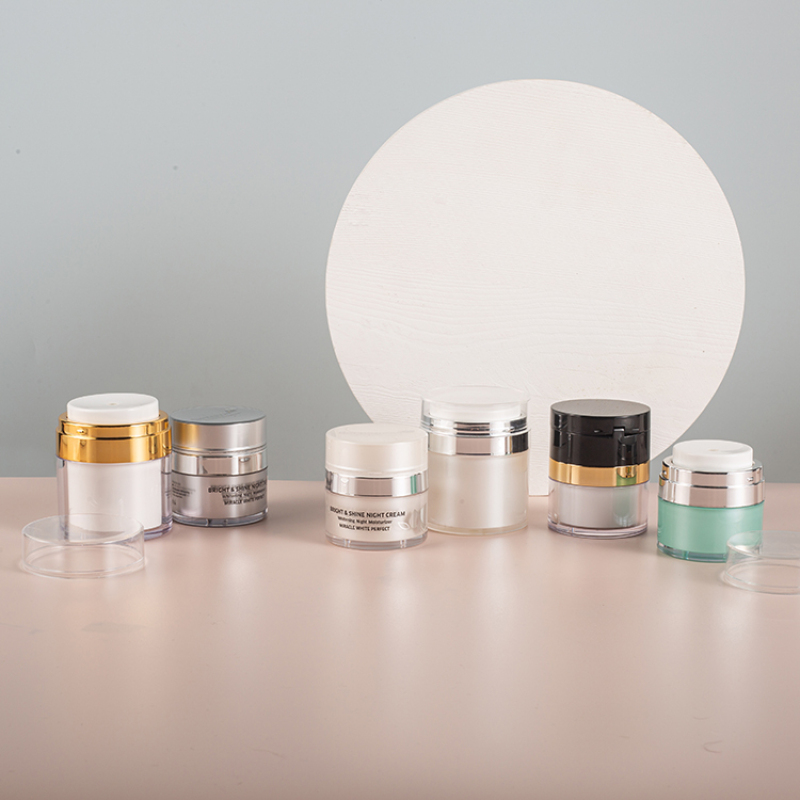 Pot de crème à pompe airless 30g 50g pour crème de jour