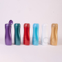 200ml 400ml 750ml flip cap PET custom color plastic shampoo bottle 