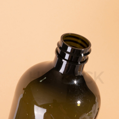 300ml 500ml 600ml amber green translucent shower shampoo pump bottle 