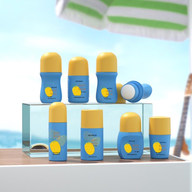 20ml 30ml 50ml roll on deodorant bottle ball applicator