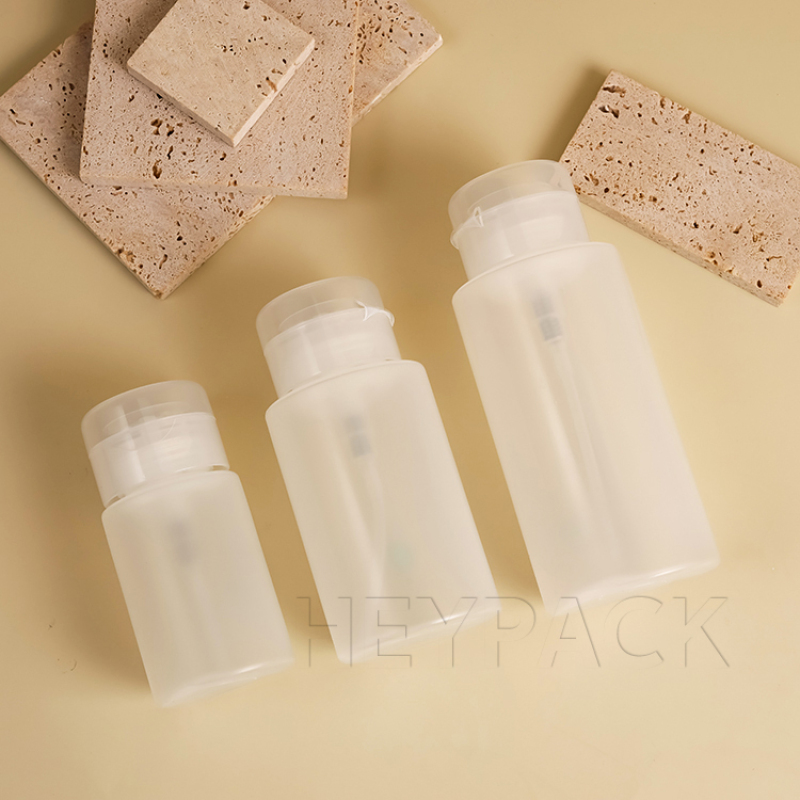 Botella quitauñas de plástico PP de 100 ml, 200 ml y 300 ml