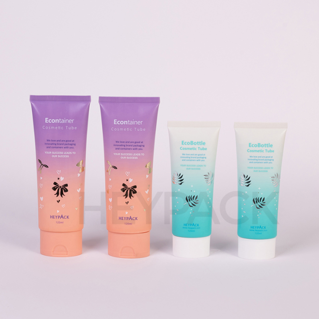 50ml 100ml skincare cream flip cap ovla plastic tube packaging custom design 
