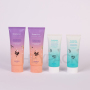 50ml 100ml skincare cream flip cap ovla plastic tube packaging custom design 