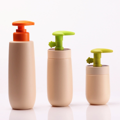 botella de champú con bomba de 400 ml para el cuidado del bebé para niños 