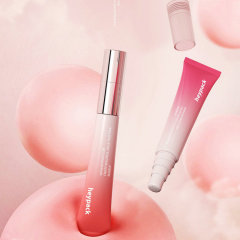D16mm plastic PE lip gloss tube 5ml wtih silver cap