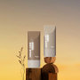 60ml 100ml flat shape body lotion bottle packaging