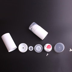 PP airless pump top for skincare bottle