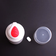 PP airless pump top for skincare bottle 