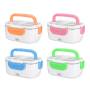 110V& 220V Plug 12V 40W Car Home Office Portable Food Heater Stainless Steel Container Electric Lunch Box