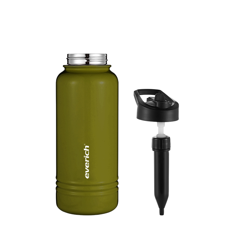 Survival Camping Hiking Backpacking Drinking Emergency Ultra-Filtration Filtered Water Bottle Portable Water Filter Bottle