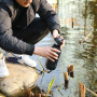 Survival Camping Hiking Backpacking Drinking Emergency Ultra-Filtration Filtered Water Bottle Portable Water Filter Bottle