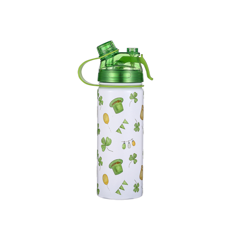 ODM/OEM Multi Functional Plastic Lid Double Wall 304 Stainless Steel Vaccum Insulated Wide Mouth Bottle