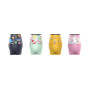 Wholesale OEM Custom Logo Design Cute Animal Colorful Pattern Table Protective Bases TPR Protection Base for Wine Glass Cups