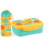Bento Lunch Box with Insulated Water Bottle Ice Pack Set for Kids Toddlers BPA Free Removable Snack Box