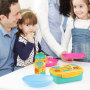 Bento Lunch Box with Insulated Water Bottle Ice Pack Set for Kids Toddlers BPA Free Removable Snack Box