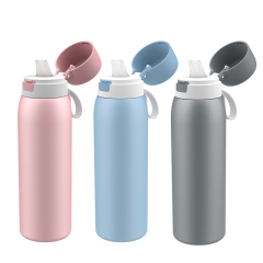 Outdoor Non-Slip Keep Warm Cold Carbon Fiber Insulated Thermos Vaccum Stainless Steel Sport Filter Water Bottles with Straw Outdoor Non-Slip Keep Warm Cold Carbon Fiber Insulated Thermos Vaccum Stainless Steel Sport Filter Water Bottles with Straw