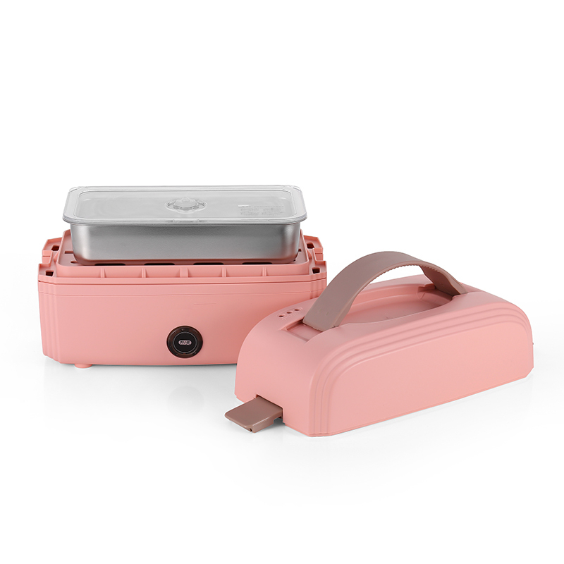 Korea Style and cute heatable stainless steel electric lunch box Food Warmer Container Box