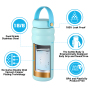 Leak Proof 32oz 40oz Double Wall Insulated Stainless Steel Thermo Vaccum Flask Sports Custom Logo Water Bottle with Handle Lids