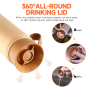 Everich 14/18/22/24/32/40/64oz 360 Spill Proof Sippy Cup Stainless Steel Vacuum Insulated Thermos Custom Logo Water Bottles